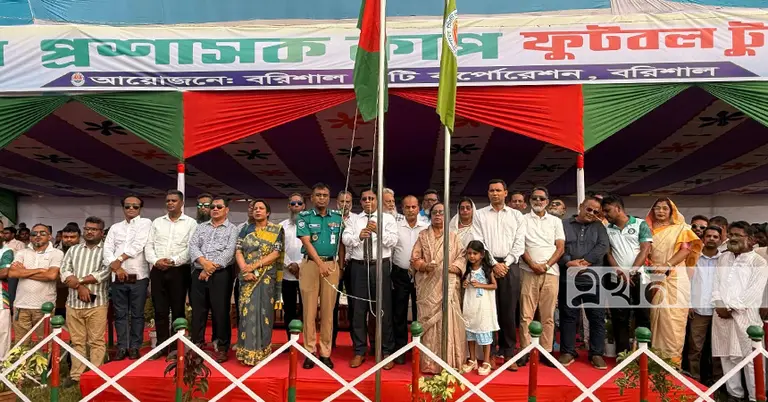 বিসিসি প্রশাসক কাপ ফুটবল টুর্নামেন্টের উদ্বোধন